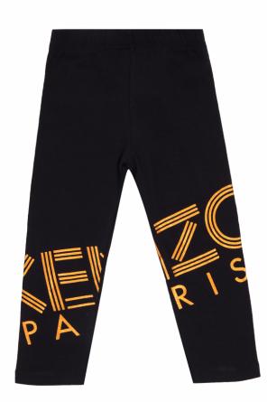 Leggings with a print and logo, zdjęcie 1 Leggings with a print and logo od Kenzo Kids
